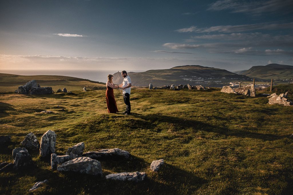Summer solstice handfasting on the Isle of Man