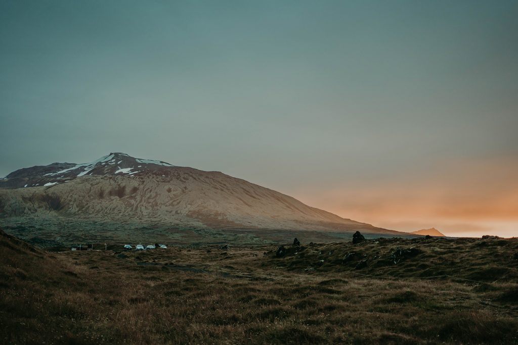 Snæfellsjökull National Park at sunrise