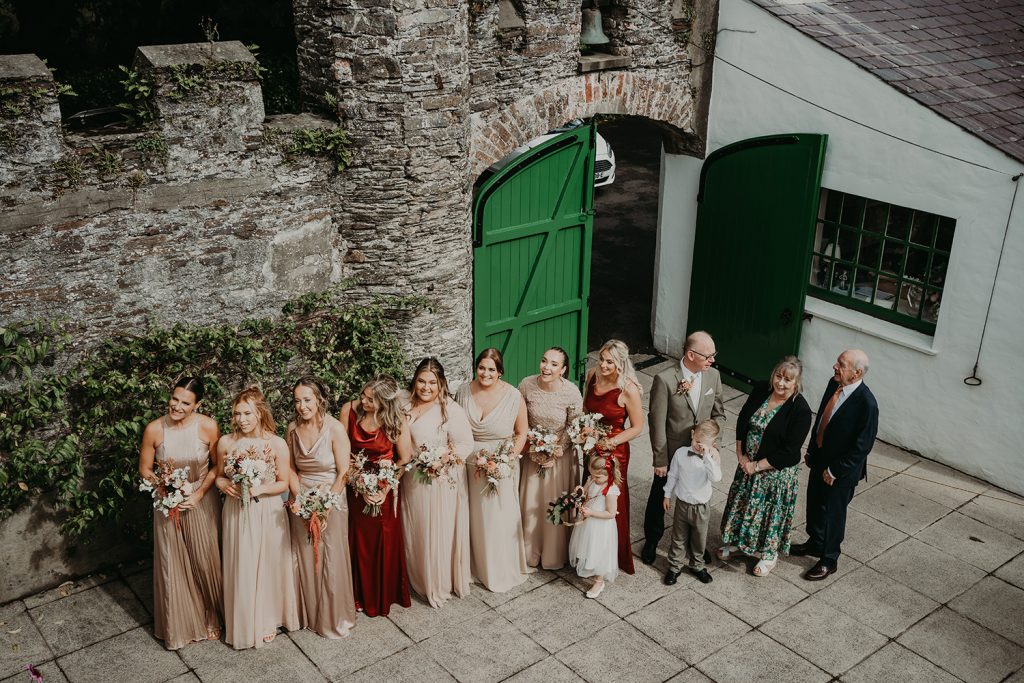 Early autumn wedding at Milntown